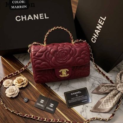 Chanel ᴛᴏᴘ ʜᴀɴᴅʟᴇ/ chain
ᴇᴍʙʀᴏɪᴅᴇᴅ ғᴏʟʟᴏᴡᴇʀ 
ɢᴏʟᴅ ʜᴀʀᴅᴡᴀʀᴇ 
ᴡɪᴛʜʙᴏx
ᴄᴀᴠɪᴀʀ 
sɪᴢᴇ:20ᴄᴍ
105 dhs🇦🇪🇦🇪

Zain56
♥️♥️♥️