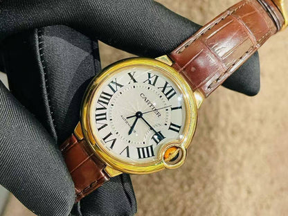 Cartier 
watch for men 
good quality automatic
260 dhs✅

Zain59
♥️♥️♥️