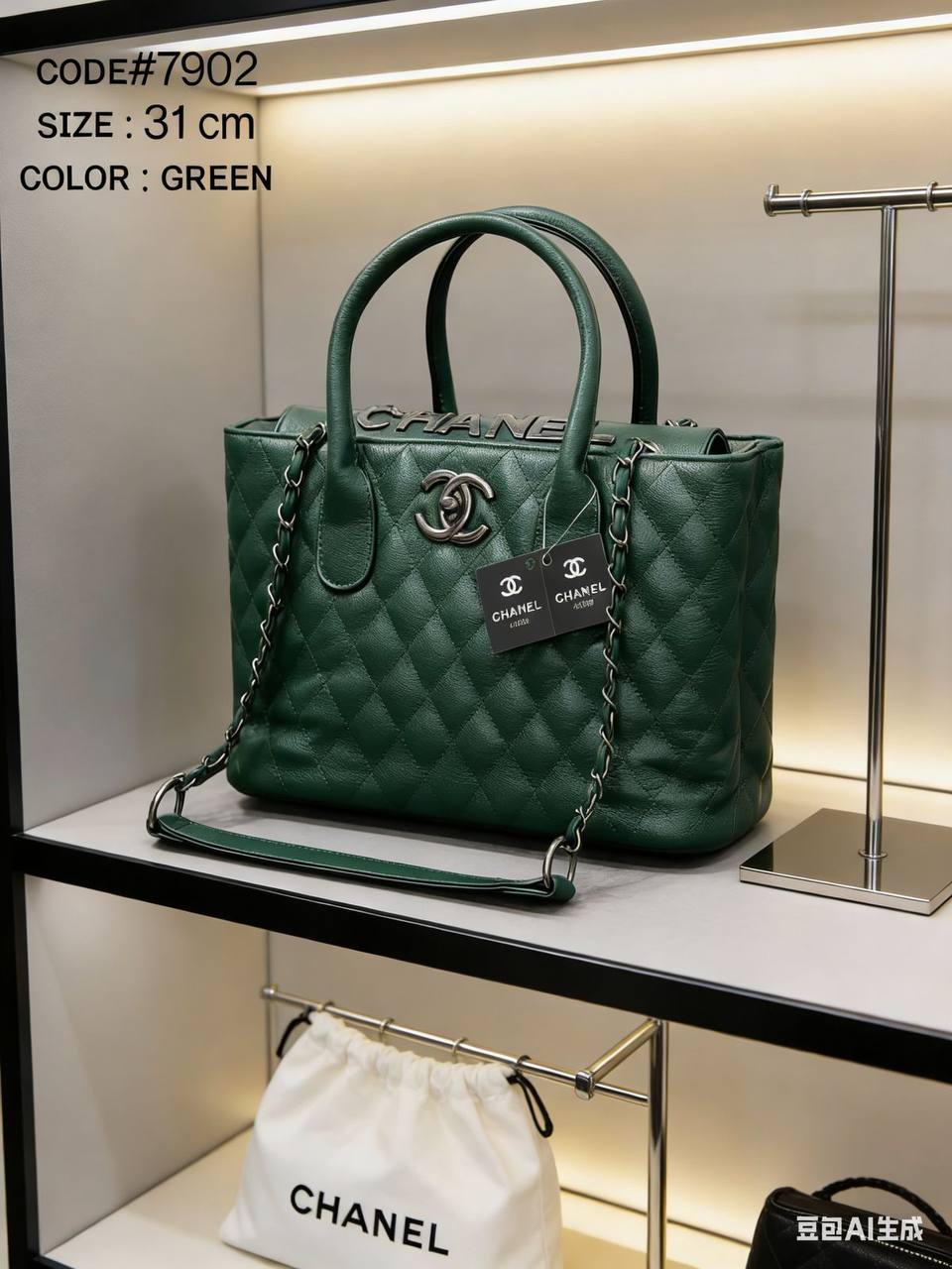 Chanel tote bag 
Size:31cm
110 dhs💓

Zain56
♥️♥️♥️