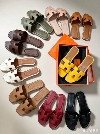 NEW CAME🥰
HERMES SLIPPER
GOOD QUALITY
90 dhs🇦🇪🇦🇪
SIZE: 36 TO 41

Zain40
♥️♥️♥️