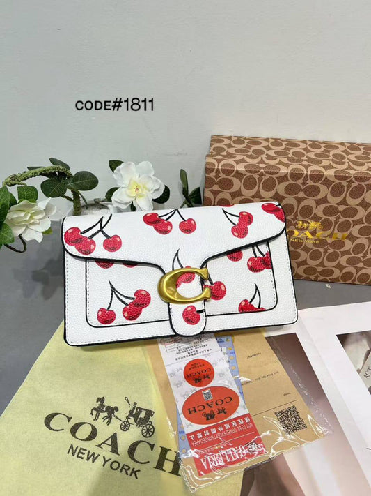 Coach ᴛᴀʙʙʏ
sʜᴏᴜʟᴅᴇʀ ʙᴀɢ
CHERRY DESIGN
ᴡɪᴛʜ ʟᴏɴɢ ʙᴇʟᴛ sᴛʀᴀᴘ
sɪᴢᴇ : 26 cm
ᴡɪᴛʜ BOX
🎁🎁🎁

75 dhs🪙💕

Zain31
♥️♥️♥️