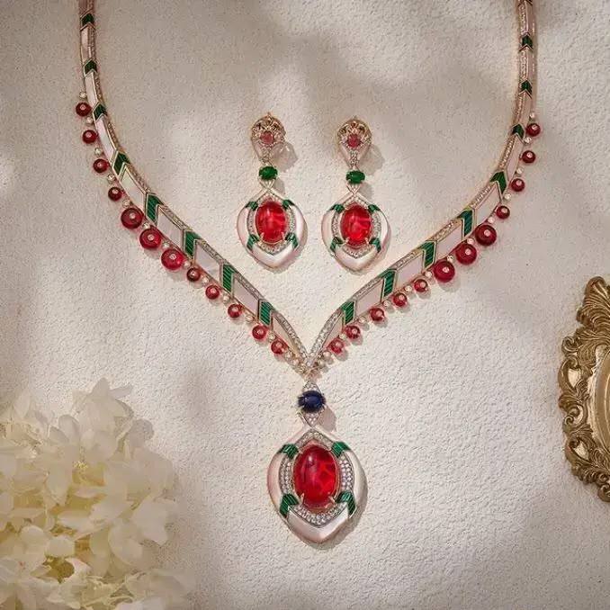 BVLGARI 
 New Collection 😍😎
Quality: Super Master 
* ⁠Necklace 
* ⁠Earring
For Price 👇 WhatsApp✅
0568585901 
0507557372
0552275751 Owner Zain 👌

Zain268
♥️♥️♥️