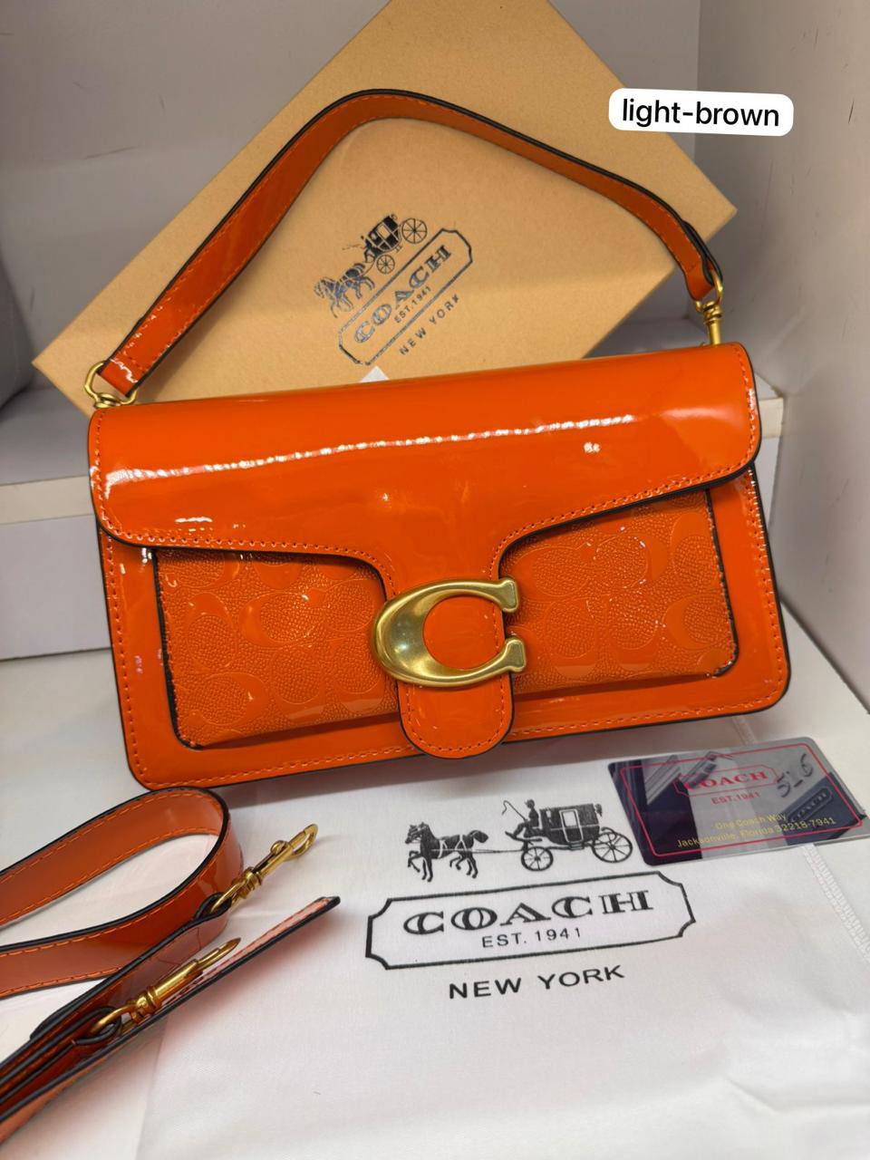 Coach Tabby
Size : 26 * 14 * 8.2 cm
85 dhs🪙🖤
with box🎁

Zain115
♥️♥️♥️