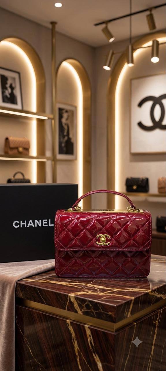 Chanel 
with box 
120 dhs✅

Zain215
♥️♥️♥️