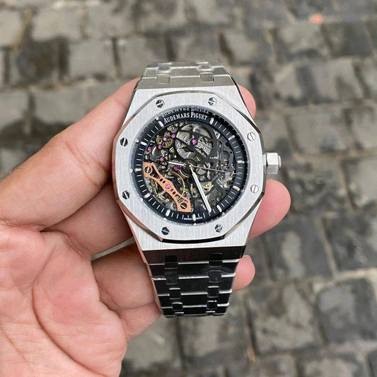 Ap watch for men 
good quality automatic 
270 dhs🪙💕

Zain59
♥️♥️♥️