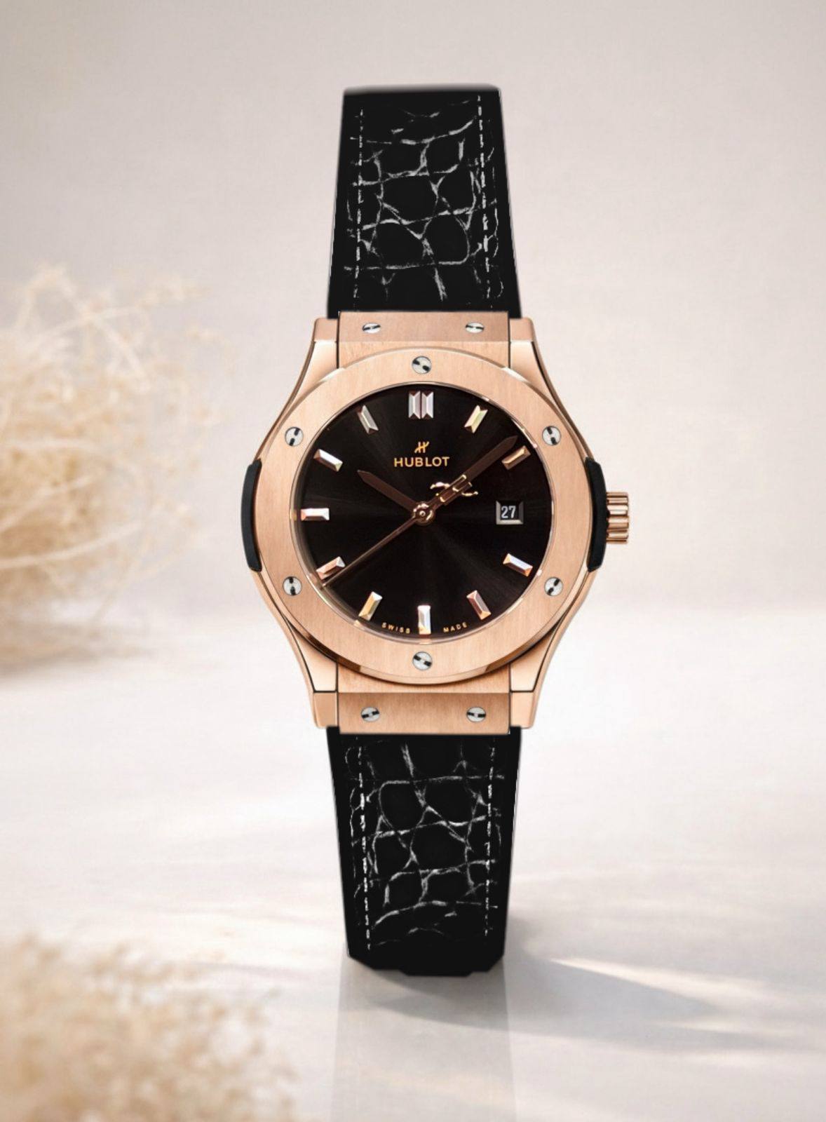 Hublot For Ladies 
Good Quality
320 dhs❤️

Zain59
♥️♥️♥️