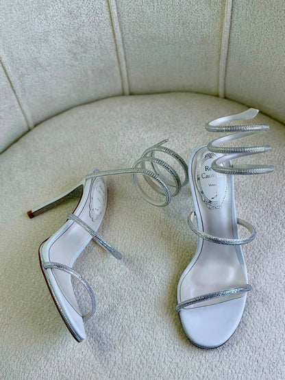 Rene Caovilla
Super *AAA* *+* Quality 💯 
With original packing🎁🎁
SIZE:36and41
Available now
550 dhs✅

Zain309
♥️♥️😂
