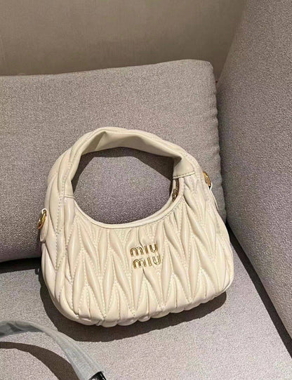 miumiu model, 
good quality, 

comes with box,  
🎁🎁🎁

size...23 * 11 cm 
95 dhs❣️

Zain12
♥️♥️♥️