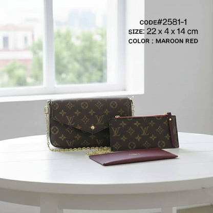 LV
ғᴇʟɪᴄɪᴇ́ ᴍᴏɴᴏɢʀᴀᴍ
ʜᴀs ɢᴏʟᴅ ᴄʜᴀɪɴ ʙᴇʟᴛ
sɪᴢᴇ : 22 cm
ᴡɪᴛʜ BOX
🎁🎁🎁

70 dhs❣️

Zain31
♥️♥️♥️