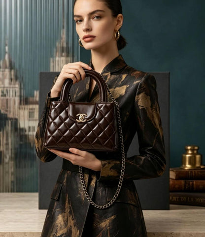 Chanel
100 dhs✅
Chanel Kelly 
size 19 cm

Zain07
♥️♥️♥️