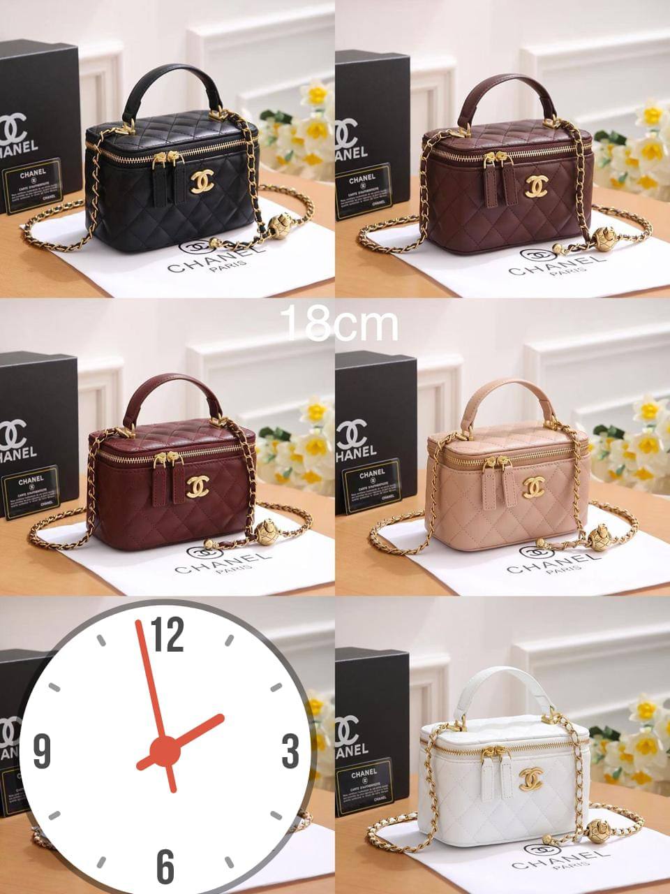Chanel  

Inside Mirror 🪞
Size 18cm
100 dhs🇦🇪🇦🇪

With box 🎁

Zain44
♥️♥️♥️