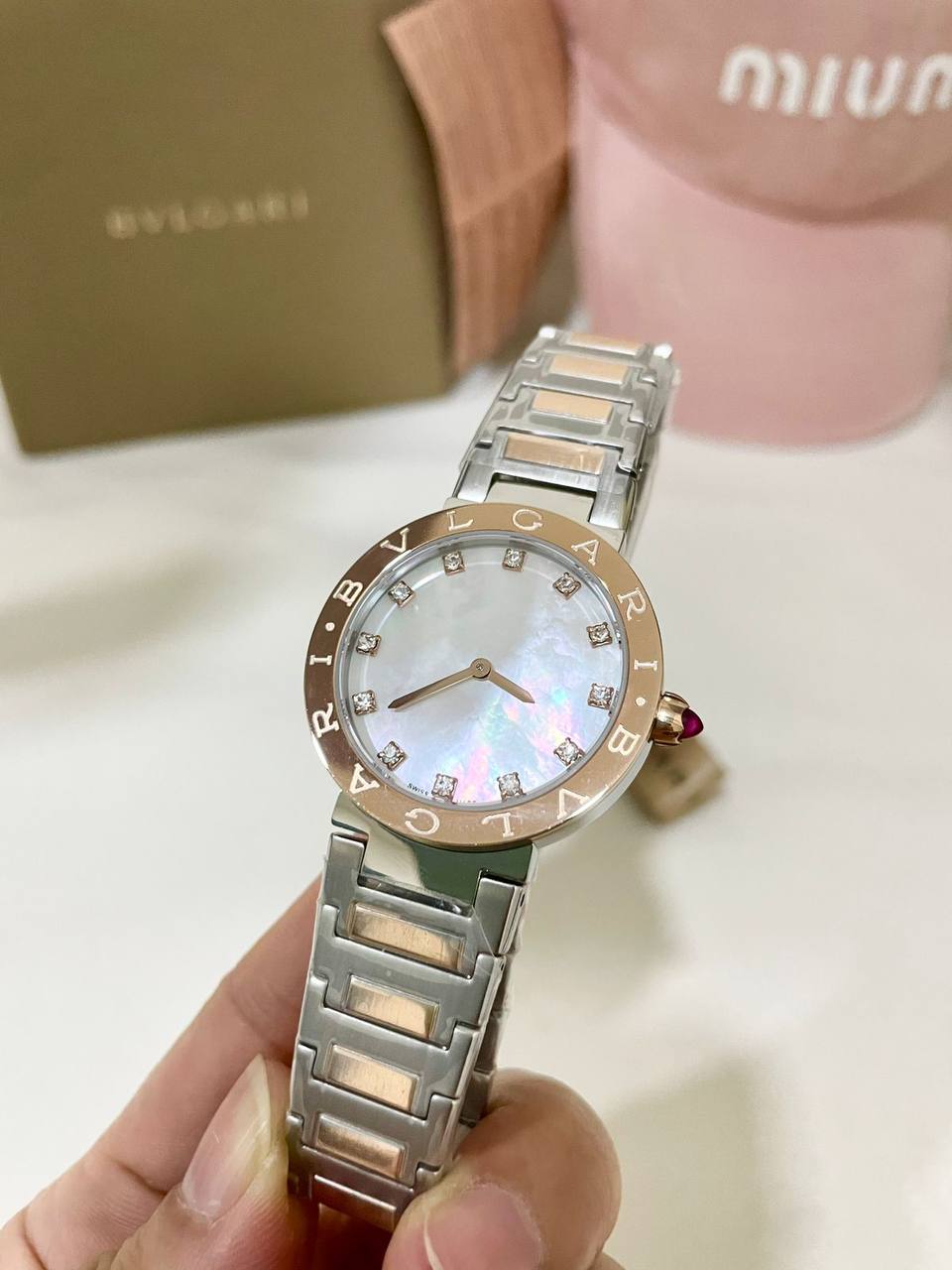 Bvlgari Watch 
270 dhs🪙 
Master Quality

Zain33
♥️♥️♥️
