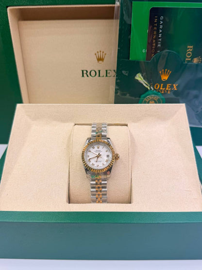Rolex
lady Rolex  Automatic
size：28mm
master🌹🌹🌹
310 dhs🇦🇪🇦🇪

Zain85
♥️♥️♥️