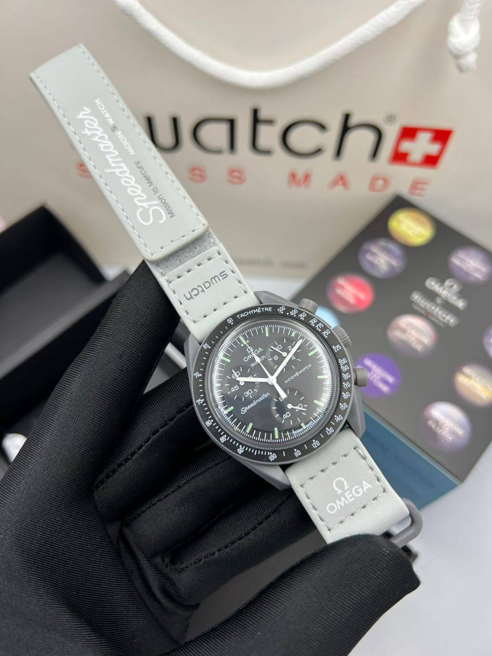 OMEGA SWATCH NEW Copy 1
55 dhs🪙💕* WITHOUT BOX 
75 dhs🪙💕* WITH ORGINAL BOX & BAG
       🌴🌴🌴🌴

Zain58
♥️♥️♥️
