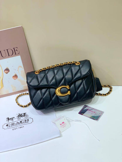 🌟 Coach Tabby 20
1️⃣ First quality +🎁  
Size : 26 * 16 cm
115 dhs❣️
with box 🎁

Zain115
♥️♥️♥️
