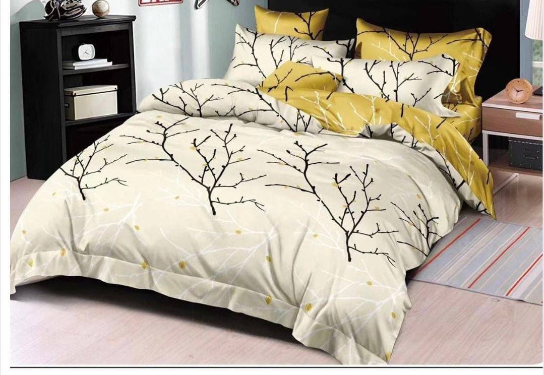 New collection 🌹🌹🌹
Give you best life 💥💥💥
Comfort set 
King size comfort 6pcs set 
1 comfort 
1 bedsheets 
4 pillowcases 
6pcs set
115 dhs🪙💚

Zain99