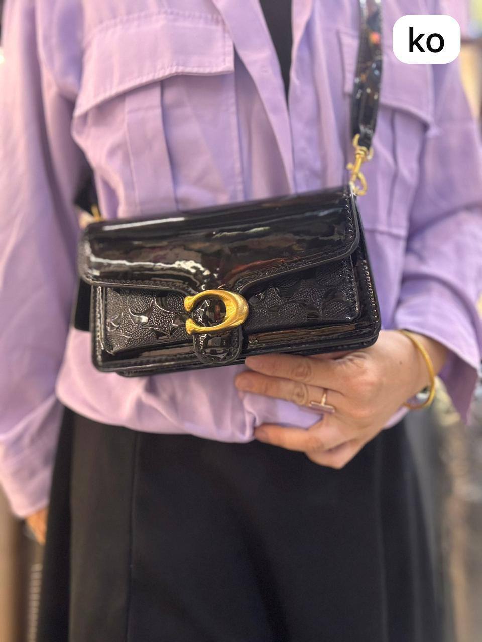 ✨ Coach Tabby ✨
1️⃣ First quality ＋🎁
Small Size : 22~20 * 11 * 7 cm

80 dhs🇦🇪

with box🎁

Zain115
♥️♥️♥️