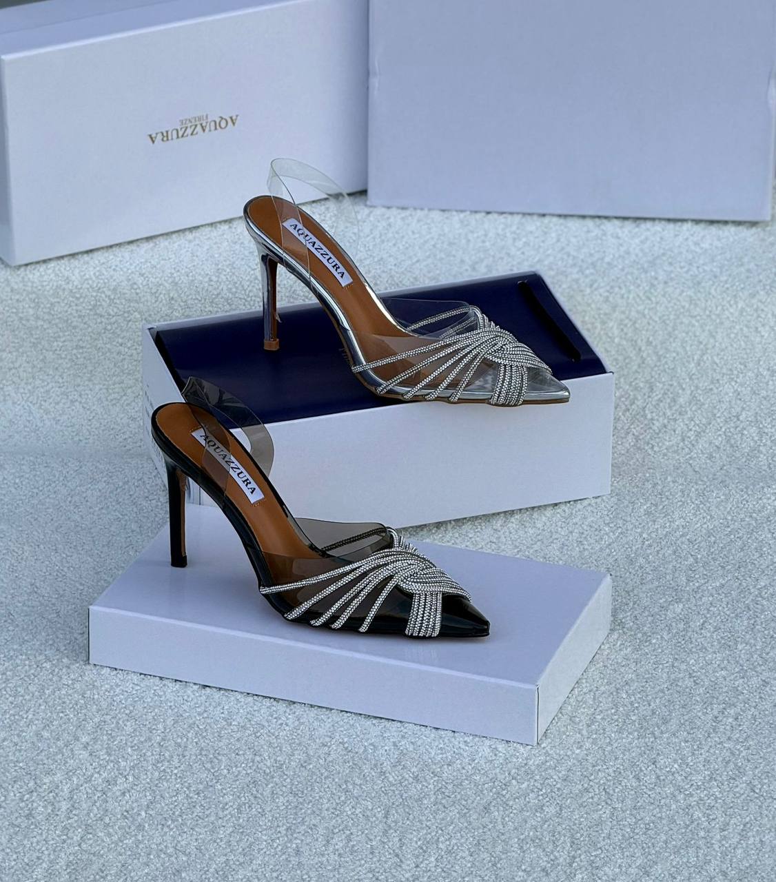 Aquazzura
𝑨𝑨𝑨 𝑸𝑼𝑨𝑳𝑰𝑻𝒀
𝑺𝑰𝒁𝑬 {36 𝒕𝒐 42}
𝑯𝑬𝑬𝑳 10.5 𝑪𝑴
470 dhs✅

Zain81
♥️♥️♥️
