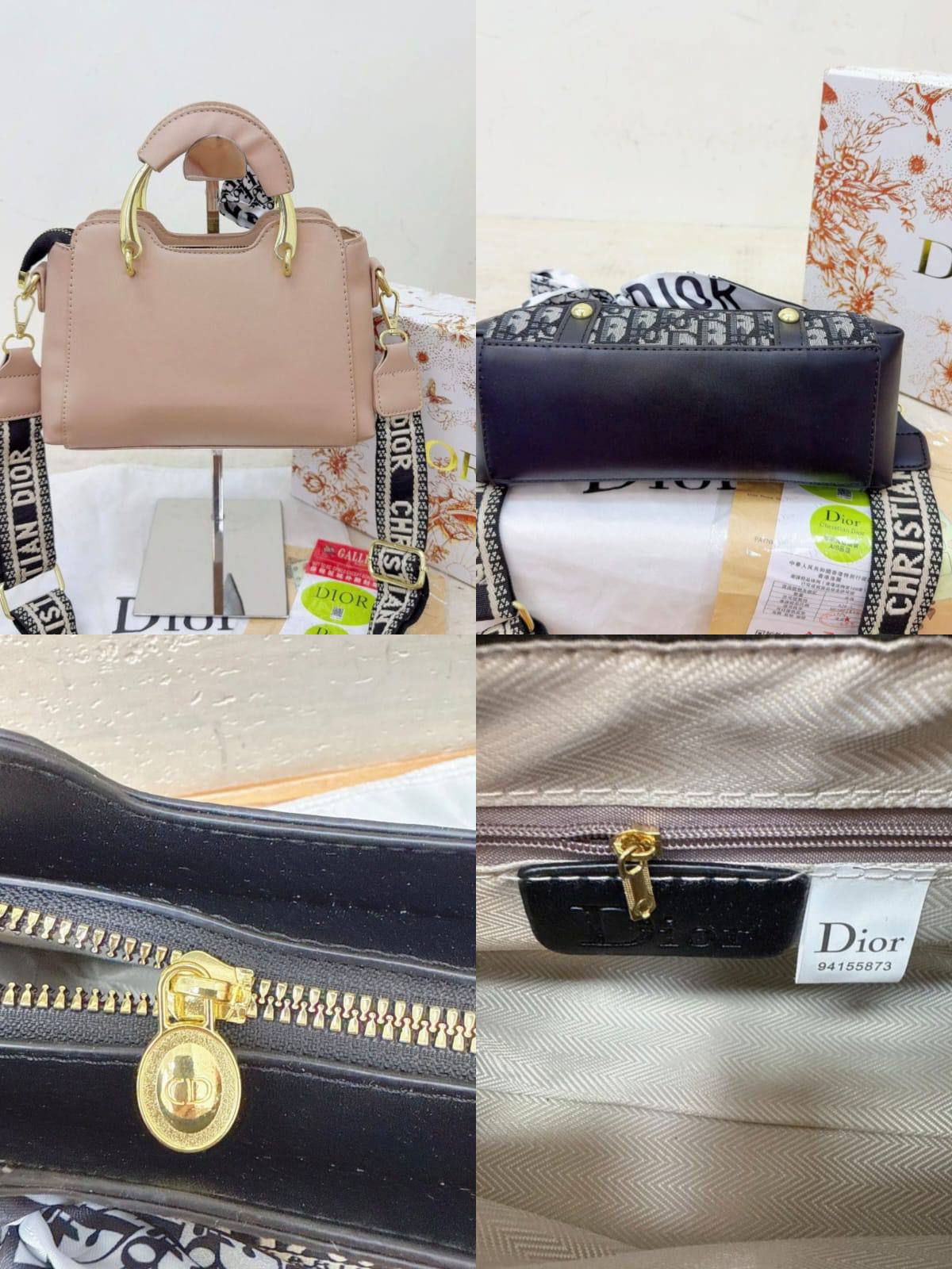CHRISTIAN DIOR
sᴡᴇᴇᴛ ʟᴀᴅʏ ᴛᴏᴘ ʜᴀɴᴅʟᴇ
ᴡɪᴛʜ ʟᴏɴɢ ᴛʀɪᴍ sᴛʀᴀᴘ
ɢᴏʟᴅ ʜᴀʀᴅᴡᴀʀᴇ
sɪᴢᴇ : 24 cm
ᴡɪᴛʜ BOX

75 dhs✅

Zain31
❣️❣️❣️