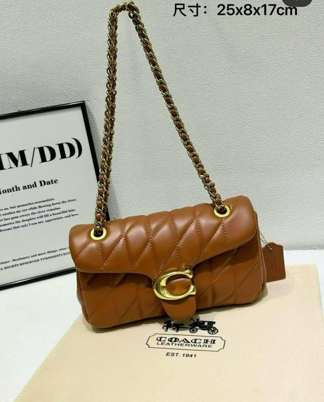 COACH 

WITH BOX 🎁 

110DHS🇦🇪🇦🇪

HIGH QUALITY

Zain169
♥️♥️♥️