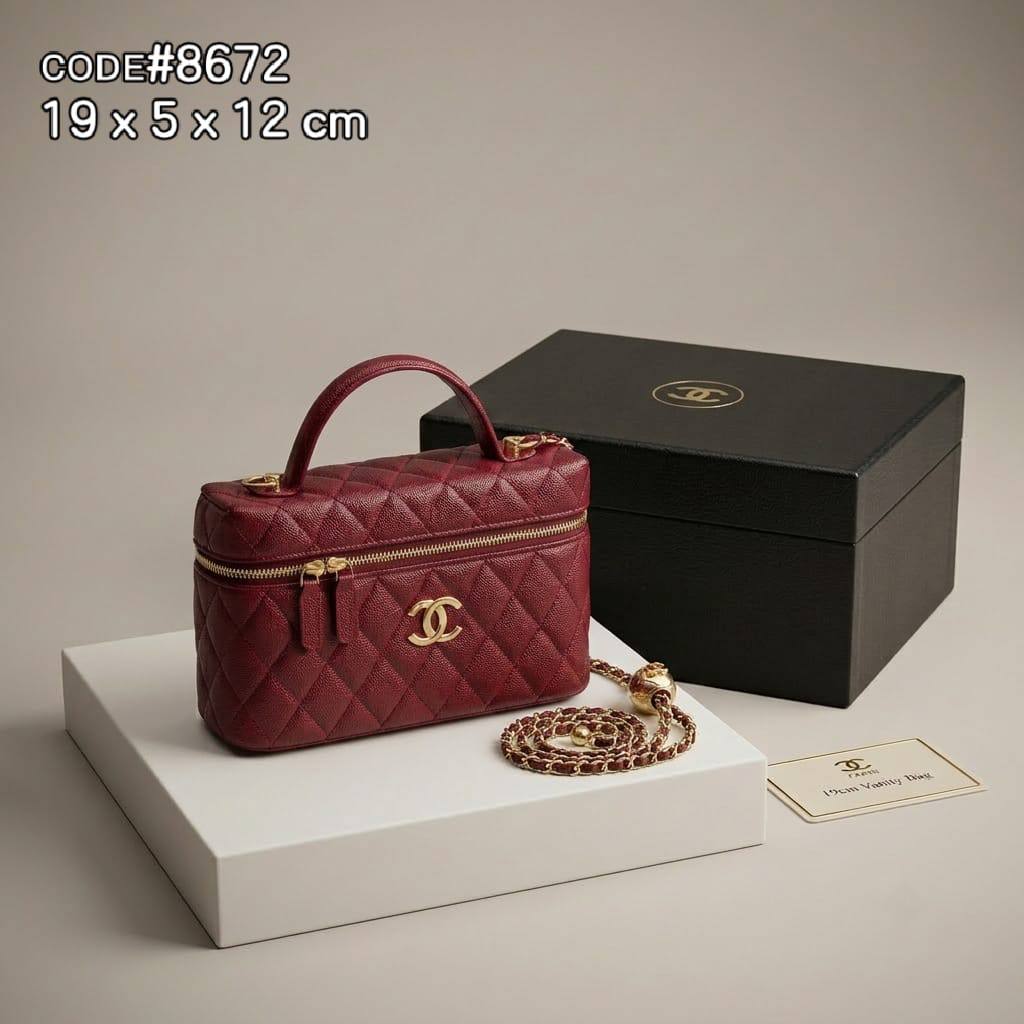 CHANEL ᴠᴀɴɪᴛʏ ᴄʟᴜᴛᴄʜ ᴛᴏᴘ ʜᴀɴᴅʟᴇ ʙᴀɢ ᴡɪᴛʜ ɢᴏʟᴅ ʟᴏɴɢ ᴄʜᴀɪɴ sᴛʀᴀᴘ sɪᴢᴇ : 19 cm WITH BOX
80 dhs🇦🇪🇦🇪


Good material quality 

Zain31
♥️♥️♥️