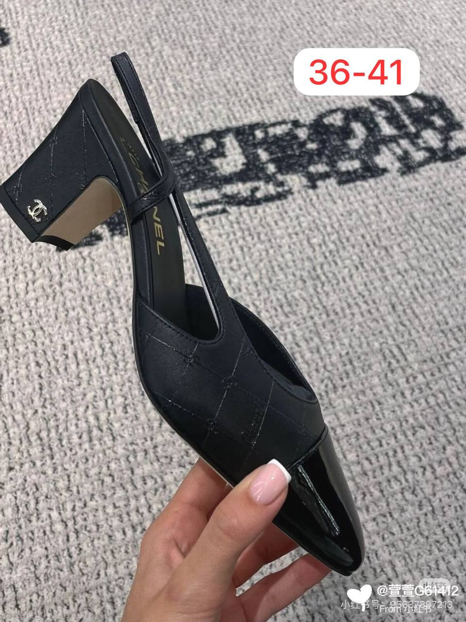 Chanel
Size 36-41
120 dhs✅

Zain145
♥️♥️♥️