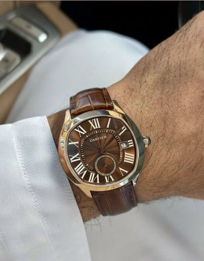 Cartier watch for men 
good quality
190 dhs❣️

Zain59
♥️♥️♥️
