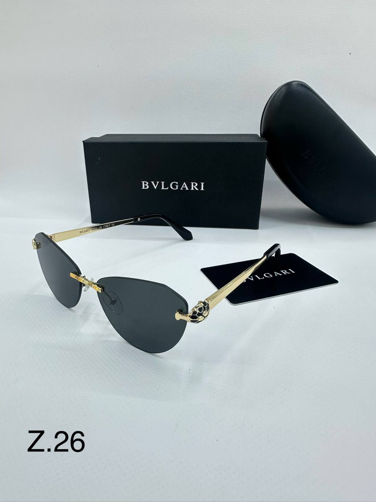 Bvlgari 
Sunglasses 💥
Copy 1️⃣ 
good quality 💯
With original boxes  🗃️ 
60 dhs✅

Zain216
♥️♥️♥️