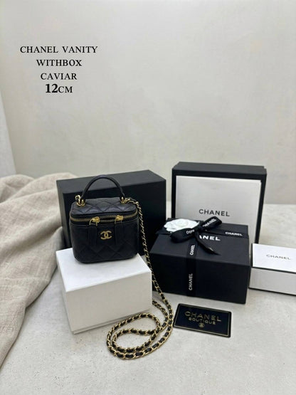 Chanel
Caviar  sᴍᴀʟʟ ᴠᴀɴɪᴛʏ
ᴛᴏᴘ ʜᴀɴᴅᴅʟᴇ/ʟᴏɴɢ ᴄʜᴀɪɴ
ɢᴏʟᴅʜᴀʀᴅᴡᴀʀᴇ
ᴡɪᴛʜʙᴏx🎁🎁🎁
ᴄᴀᴠɪᴀʀ ᴍᴀᴛᴇʀɪᴀʟ
sɪᴢᴇ:𝟏𝟐ᴄᴍ
100 dhs✅

Zain56
♥️♥️♥️