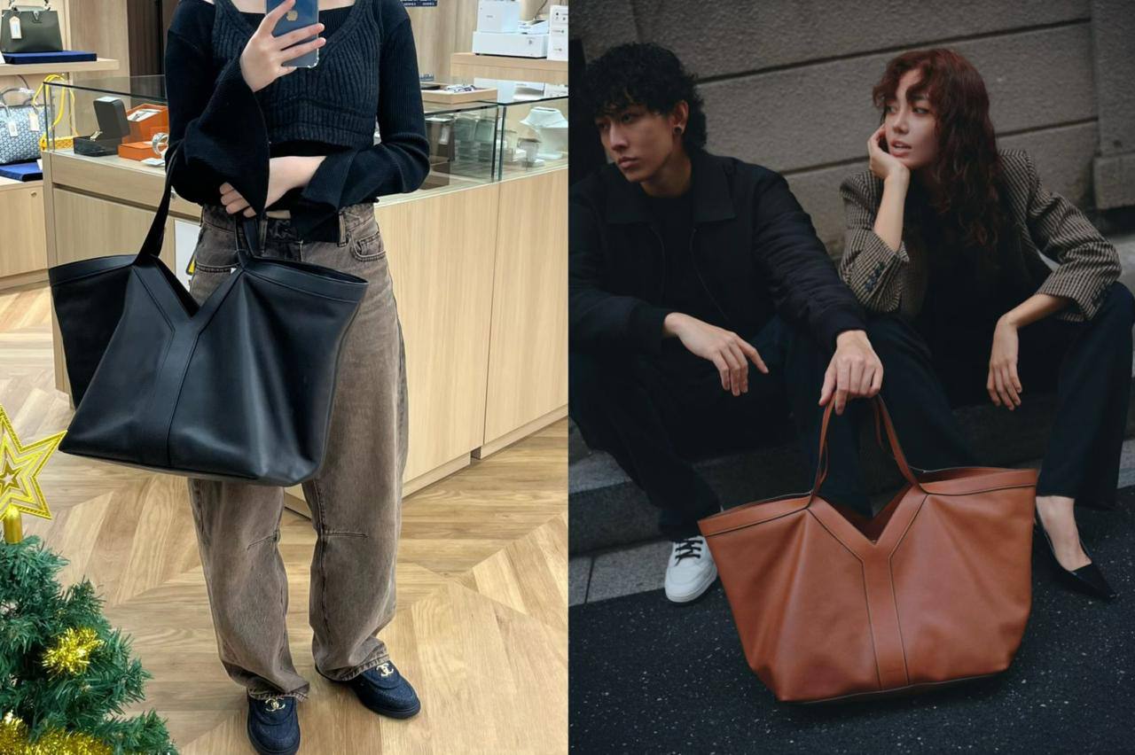 💞 YSL Tote 2 in 1
1⃣️ First quality
Size: 47 * 18 * 30 cm
110 dhs❣️

Zain115
♥️♥️♥️