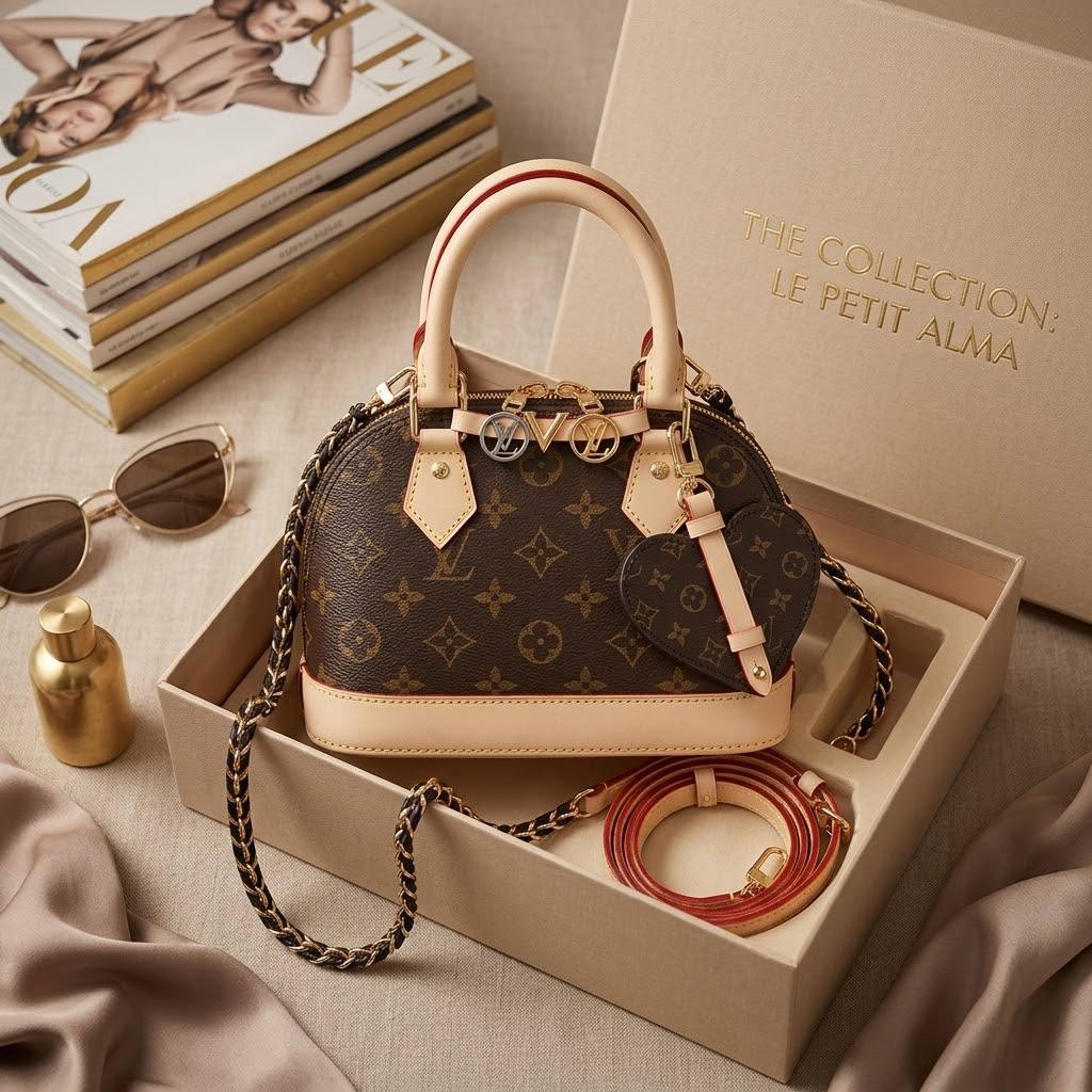LV

Alma with Charms Logo
With chain & Belt strap
With BOX
Size : 20 cm
110 dhs🇦🇪🇦🇪
Zain239
♥️♥️♥️