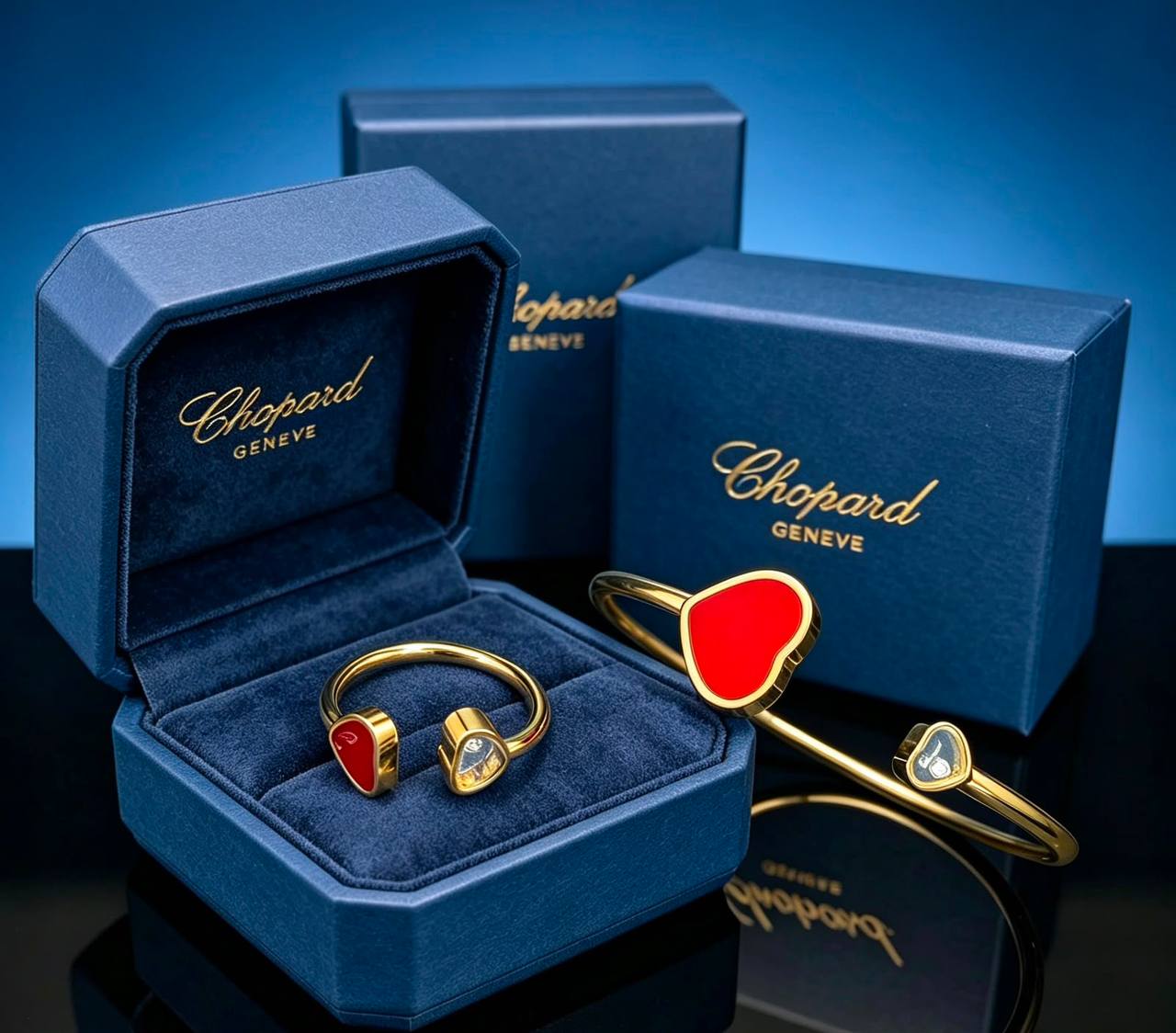 CHOPARD

BANGLE & RING
SET ✨💫

WITH SMALL BOX AND PAPER BAG 🛍️🎁

90 DHS🇦🇪

Zain89
♥️♥️♥️