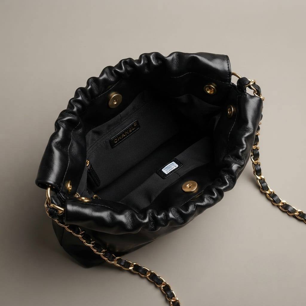 Chanel 22 Hobo
sʜɪɴʏ ᴄᴀʟғsᴋɪɴ ʟᴇᴀᴛʜᴇʀ
ɢᴏʟᴅ ᴛᴏɴᴇ ʜᴀʀᴅᴡᴀʀᴇ
& ᴅɪsᴛɪɴᴄᴛɪᴠᴇ ᴘᴇᴀʀʟ
ɪɴᴛᴇʀʟᴀᴄᴇᴅ ᴄʜᴀɪɴ sᴛʀᴀᴘ
sɪᴢᴇ : 22 cm
ᴡɪᴛʜ BOX

100 dhs✅

Zain31
♥️♥️♥️