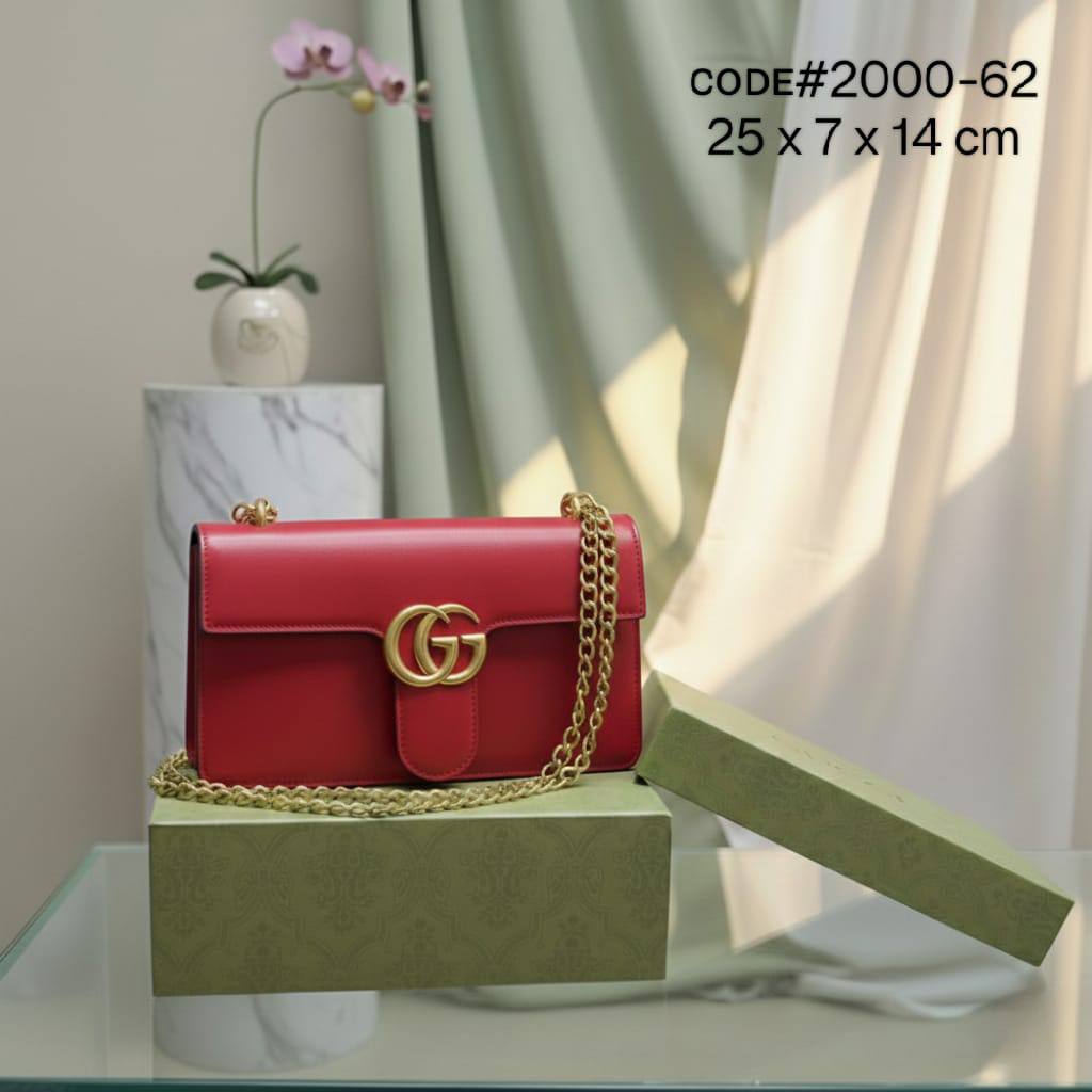 GUCCI ɢɢ ᴍᴀʀᴍᴏɴᴛ
ɪᴄᴏɴɪᴄ ɪɴᴛᴇʀʟᴏᴄᴋɪɴɢ
GG ʟᴏɢᴏ ᴘʟᴀǫᴜᴇ
sʜᴏᴜʟᴅᴇʀ ʙᴀɢ
ɢᴏʟᴅ ᴄʜᴀɪɴ sᴛʀᴀᴘ
sɪᴢᴇ : 25 cm
ᴡɪᴛʜ BOX
🎁🎁🎁

75 dhs✅

Zain31
♥️♥️♥️