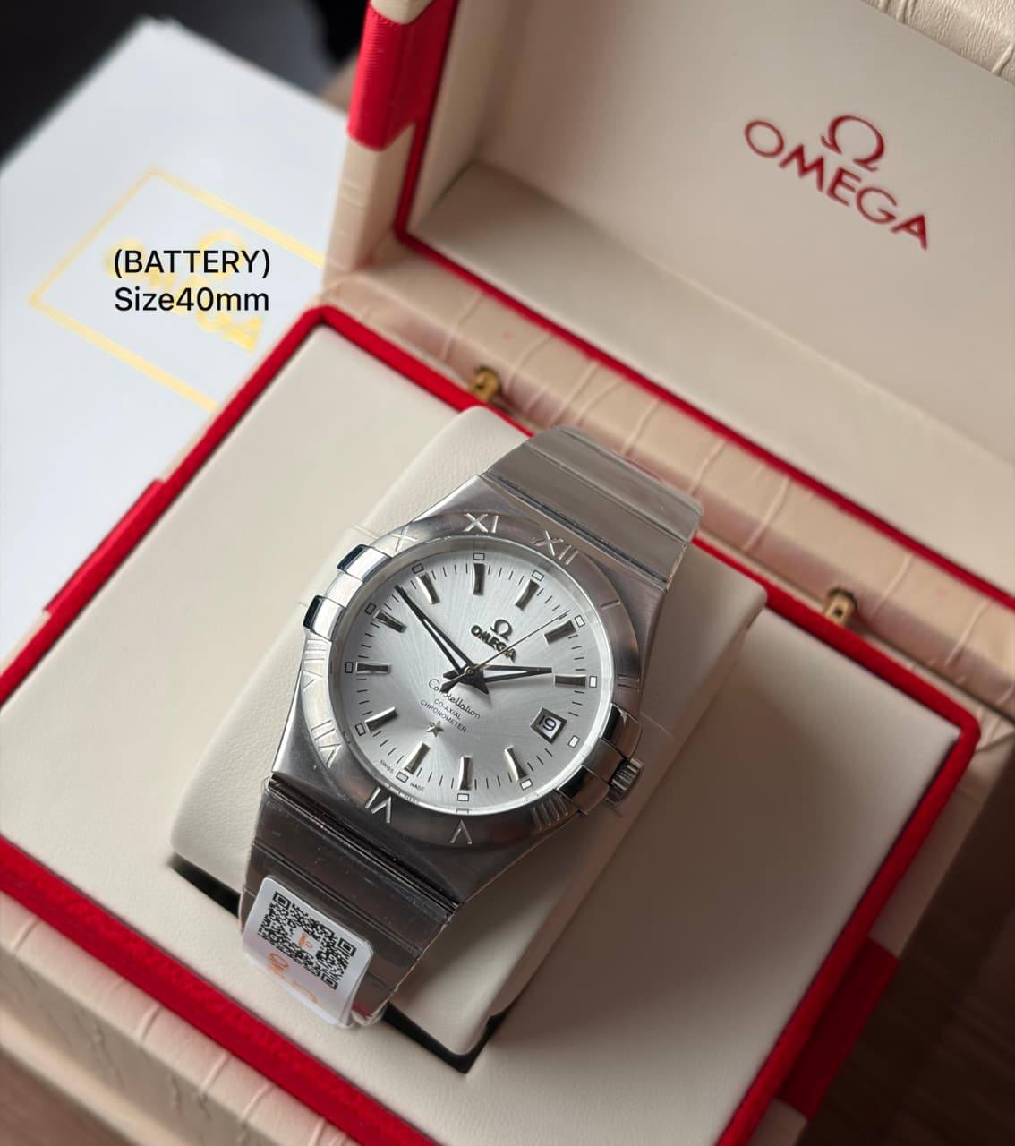 Omega watch for men
 good quality battery
220 dhs✅
 (size 40mm)

Zain59
♥️♥️♥️