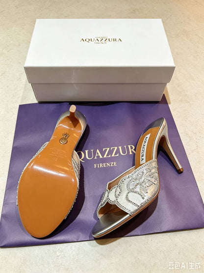 NEW CAME🥰
AQUAZZURA 
GOOD QUALITY
105 dhs🇦🇪🇦🇪
SIZE: 36 TO 41

Zain40
♥️♥️♥️