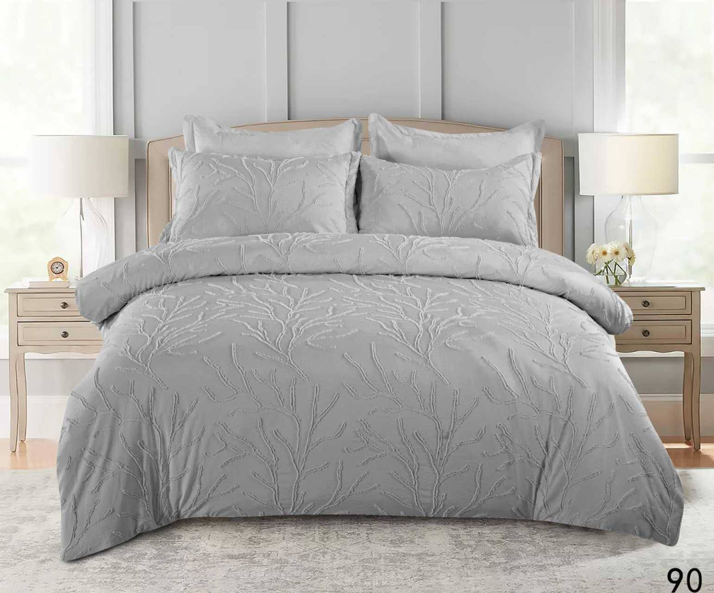 New collection 💥💥💥
Normal 
Embroidered 
Comfort set 
King size comfort 6pcs set 
140 dhs❣️

Zain99
♥️♥️♥️