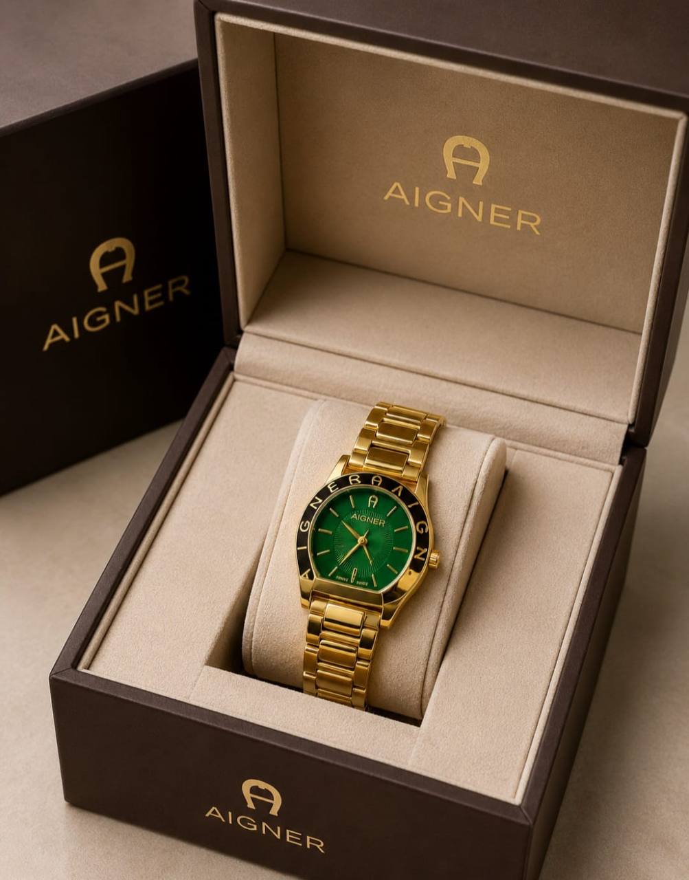 Aigner watch for ladies 
good quality 
250 dhs✅

Zain59
♥️♥️♥️