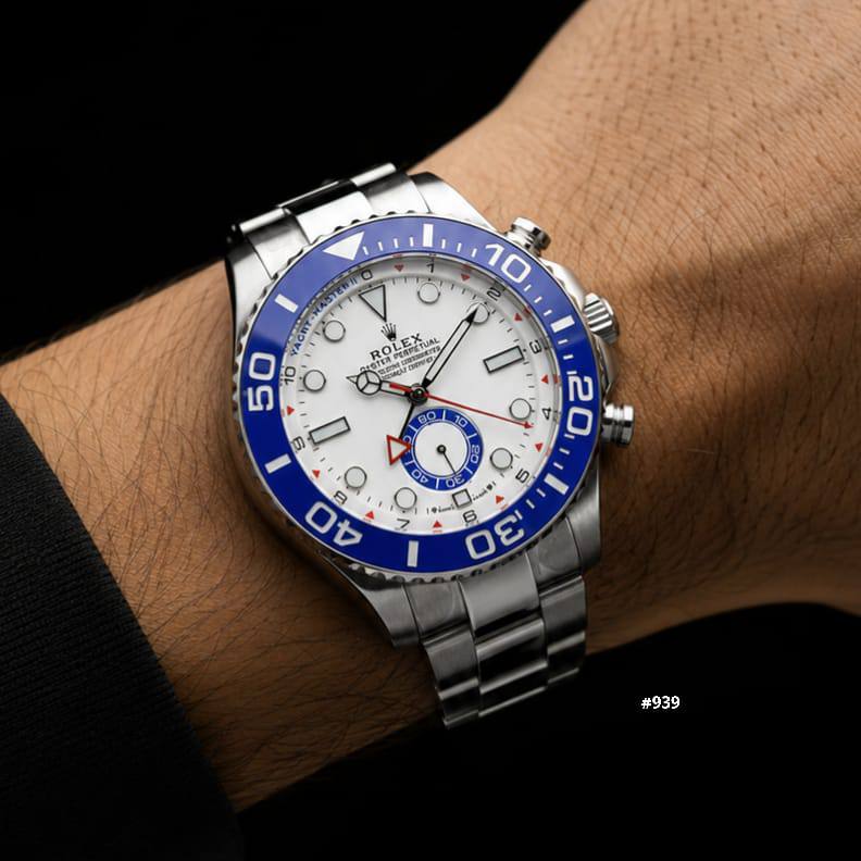 ROLEX YACH - MASTER || MEN GOOD QUALITY GMT WORKING

AUTOMATIC 

280 DHS🇦🇪🇦🇪


Zain58
♥️♥️♥️