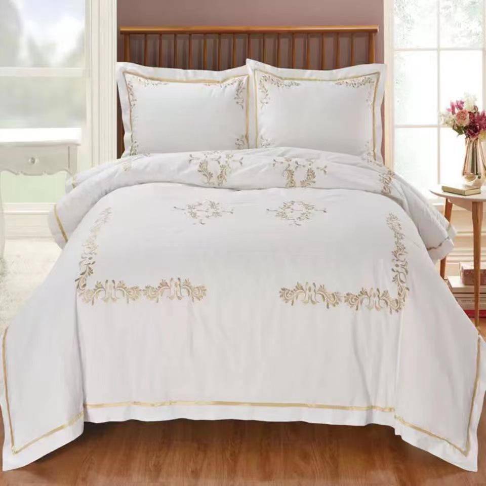 💥💥💥
New collection ✅✅✅✅
Embroidered 🪡🪡🪡
100 % cotton 
Bedsheets set 
King size cover set 6pcs set 
1 cover 
1 bedsheets 
4 pillowcases 
120 dhs🪙💚

Zain99
♥️♥️♥️