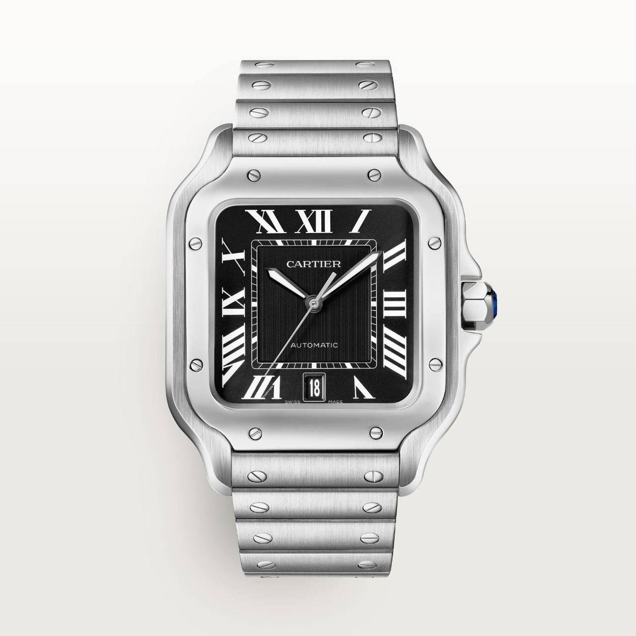 Cartier watch for men good quality automatic 
260 dhs✅
 ( size 41mm)

Zain59
♥️♥️♥️