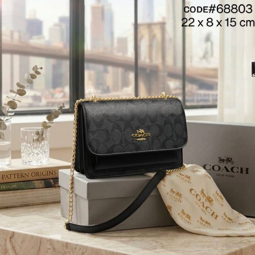 Coach ᴋʟᴀʀᴇ
sʜᴏᴜʟᴅᴇʀ & ᴄʀᴏssʙᴀɢ
sɪɢɴᴀᴛᴜʀᴇ ᴄᴀɴᴠᴀs ᴅᴇsɪɢɴ
ɢᴏʟᴅ ʜᴀʀᴅᴡᴀʀᴇ
sɪᴢᴇ : 22 cm
ᴡɪᴛʜ BOX

75 dhs🇦🇪🇦🇪

Zain31
♥️♥️♥️