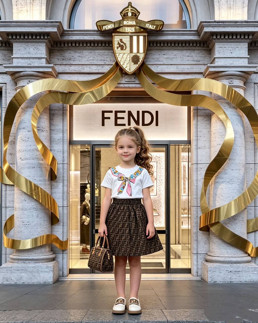Fendi
2-12y 
140 dhs✅

Zain151
♥️♥️♥️