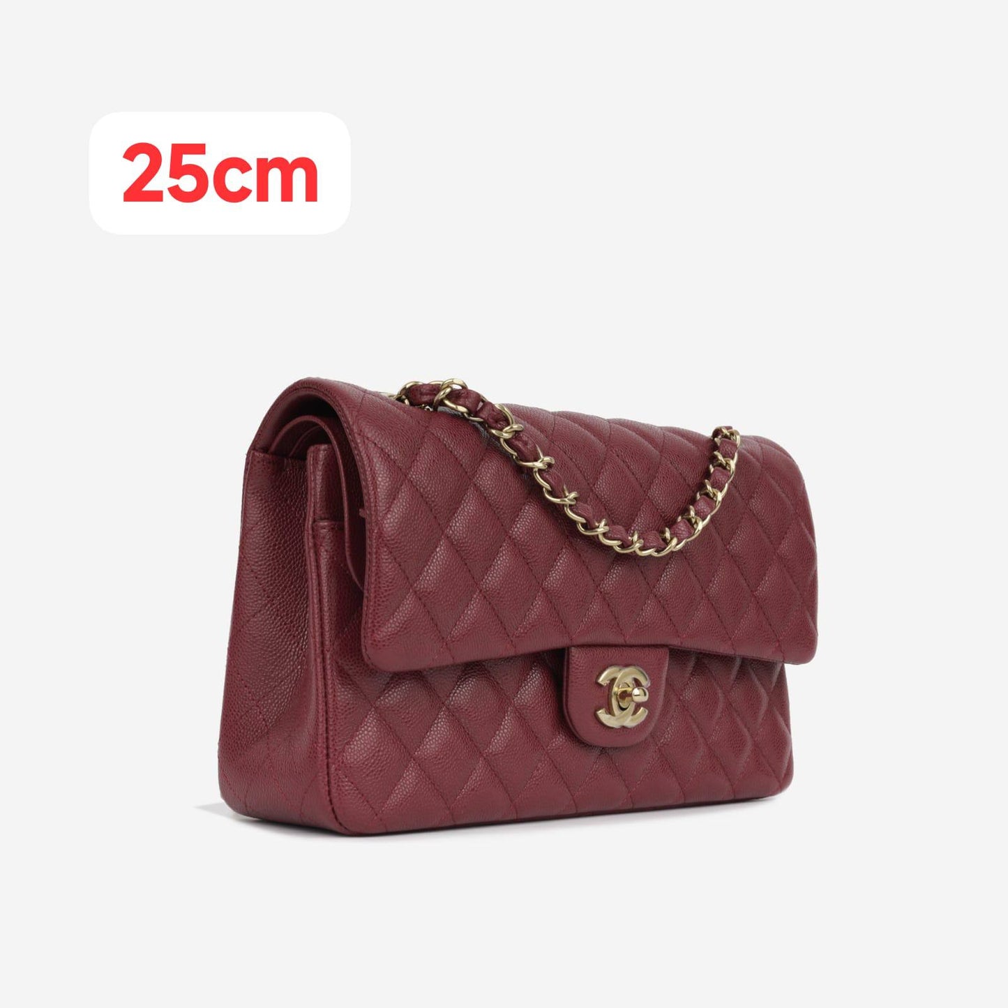 Chanel classic 
25cm cavier 
with box 
110 dhs🇦🇪🇦🇪

Zain168
♥️♥️♥️