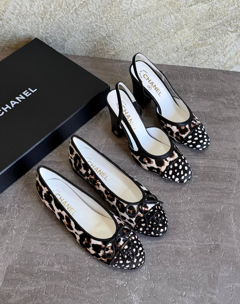 CHANEL 💫😍
SuperMaster Quality 💯
450 dhs✅
Size: 36-41 💥

Zain171
♥️♥️♥️