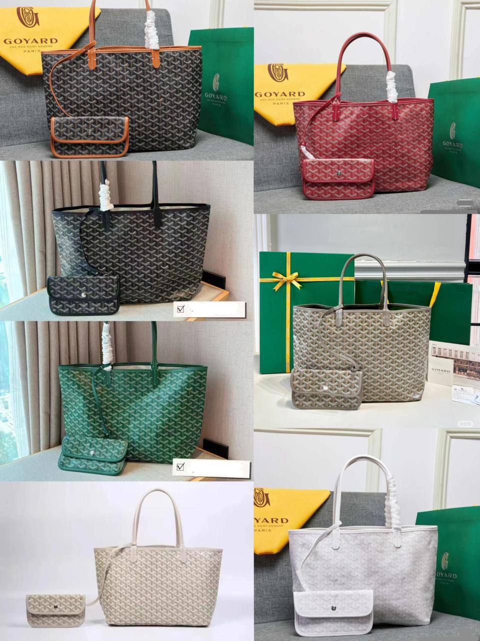 Goyard 
Size : 46 * 27 cm
80 dhs🪙🌺

Zain115
♥️♥️♥️