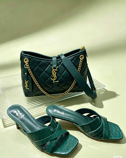 YSL

Bag and shoes full set
190 dhs🇦🇪🇦🇪

Siliper size 36…41
Bag size 27cm💃💃💃

Zain161
♥️♥️♥️