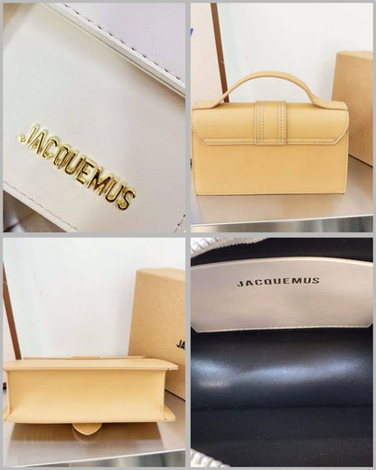JACQUEMUS ʙᴀᴍʙɪɴᴏ
ʜᴀɴᴅʟᴇ sʟɪɴɢ ʙᴀɢ
ɢᴏʟᴅ ʜᴀʀᴅᴡᴀʀᴇ
ɪᴛ ʜᴀs ʟᴏɴɢ ʙᴇʟᴛ sᴛʀᴀᴘ
sɪᴢᴇ : 24 cm
ᴡɪᴛʜ BOx
🎁🎁🎁

75 dhs❣️

Zain31
♥️♥️♥️