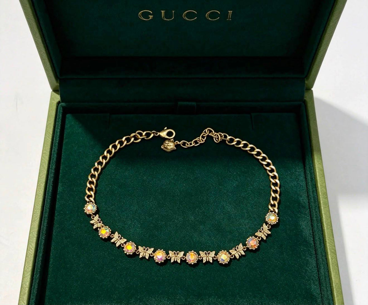 GUCCI 
Necklace ⭐️
Bracelet 💥
Master quality 💯
With normal boxes 📦 
125 dhs🇦🇪🇦🇪


With master box 🗃️ 
145 dhs🇦🇪🇦🇪

Zain216
♥️♥️♥️
