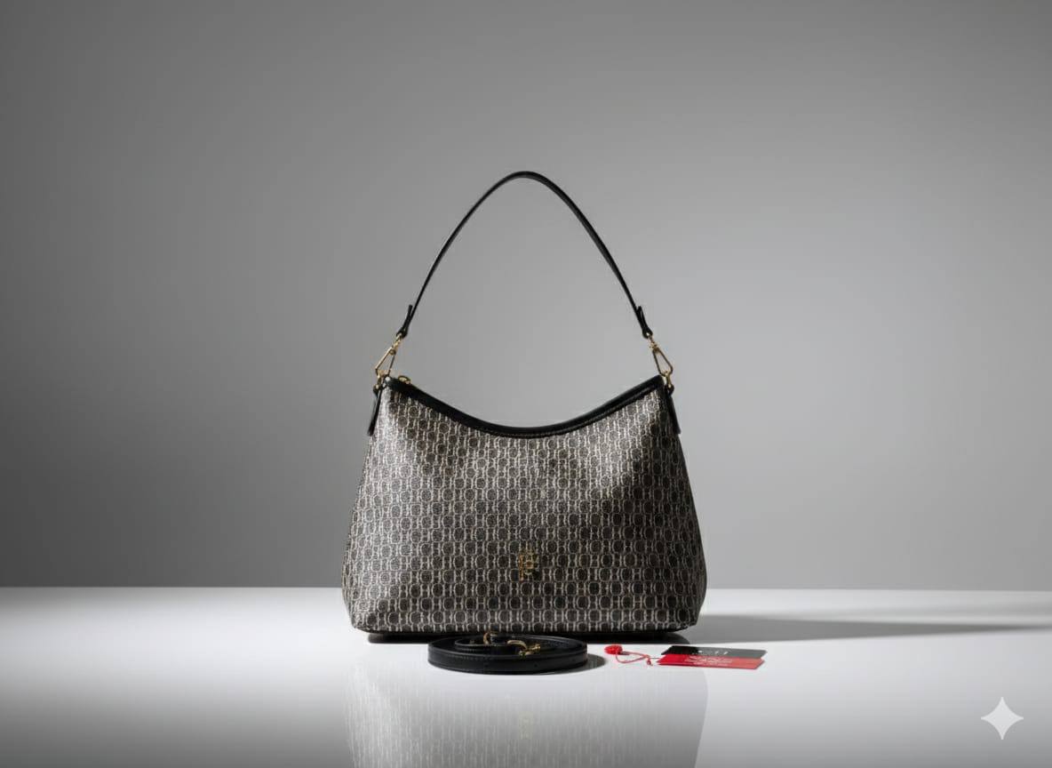 CH - CAROLINA HERRERA
ʟᴏᴏᴘ sʜᴏᴜʟᴅᴇʀ ʙᴀɢ
ᴢɪᴘᴘᴇʀ ᴛʏᴘᴇ
ɢᴏʟᴅ ʜᴀʀᴅᴡᴀʀᴇ
sɪᴢᴇ: 30cm

90 dhs✅

Zain31
♥️♥️♥️